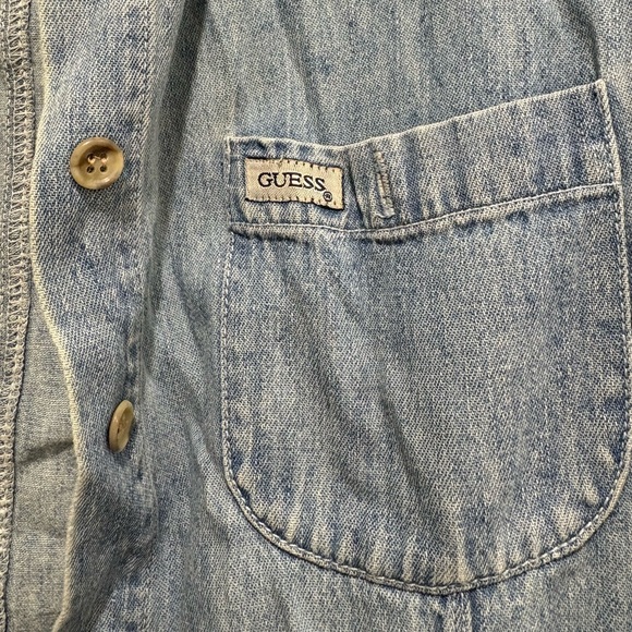 Vintage Guess Jean Shirt - Picture 3 of 4